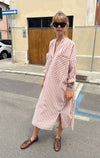 2 Pocket Stripe Caftan