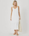 Stella Linen Midi Dress