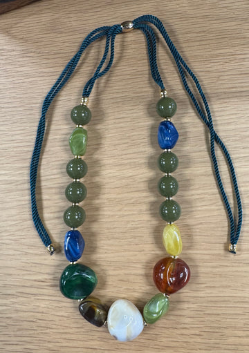 FEDERIKA PADULA JEWELRY Bubble Mix Adjustable Necklace