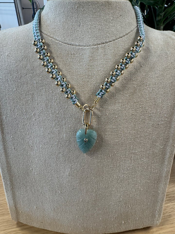 FEDERIKA PADULA JEWELRY Love Leaf Necklace