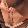 THATCH Finn Paperclip Charm Lariat